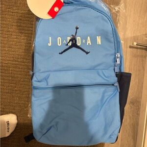 Jordan Sky Blue and Navy Backpack
